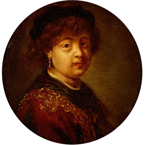 HARMENSZ REMBRANDT VAN RIJN : Bildnis eines Knaben (DOBIASCHOFSKY AUKTIONEN AG)