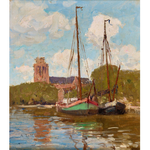 ALFRED ZOFF : 'Dordrecht' (DOBIASCHOFSKY AUKTIONEN AG)