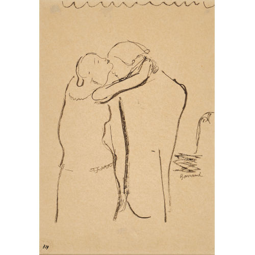 MAURICE BARRAUD : Le couple (DOBIASCHOFSKY AUKTIONEN AG)