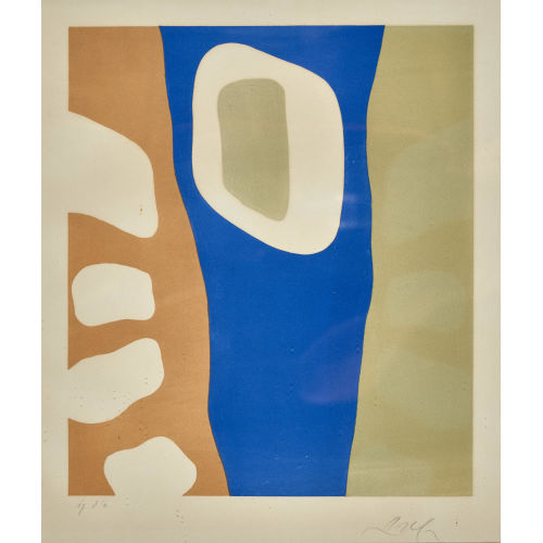 HANS (AUCH JEAN) ARP : 'Coulisses de for�t' (DOBIASCHOFSKY AUKTIONEN AG)