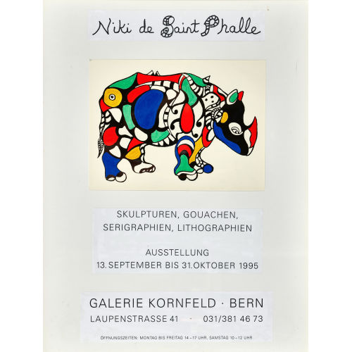 NIKI DE SAINT PHALLE : 'Galerie Kornfeld 1995' (DOBIASCHOFSKY AUKTIONEN AG)