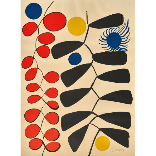 ALEXANDER CALDER : 'Spiral Imaginatif' (DOBIASCHOFSKY AUKTIONEN AG)