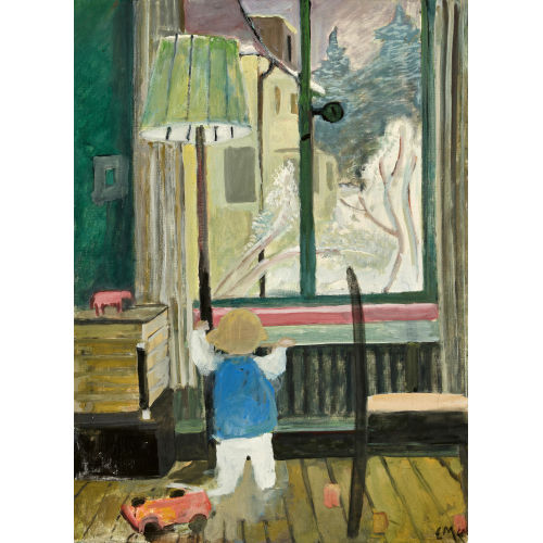 ERNST MORGENTHALER : 'Danielle am Fenster' (DOBIASCHOFSKY AUKTIONEN AG)