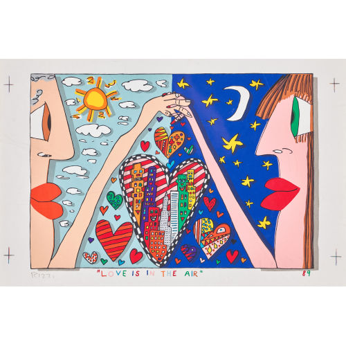 JAMES RIZZI : 'Love is in the air' (DOBIASCHOFSKY AUKTIONEN AG)