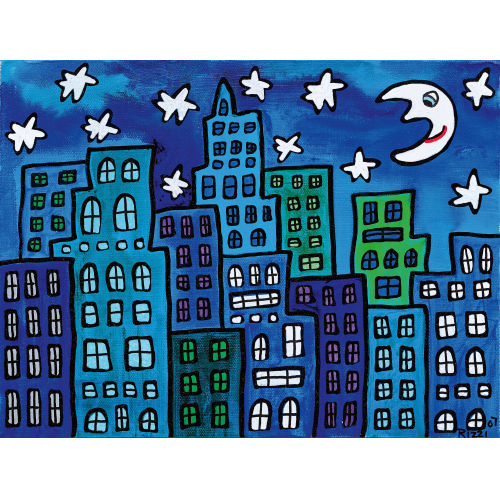 JAMES RIZZI : 'Brooklyn Blue' (DOBIASCHOFSKY AUKTIONEN AG)