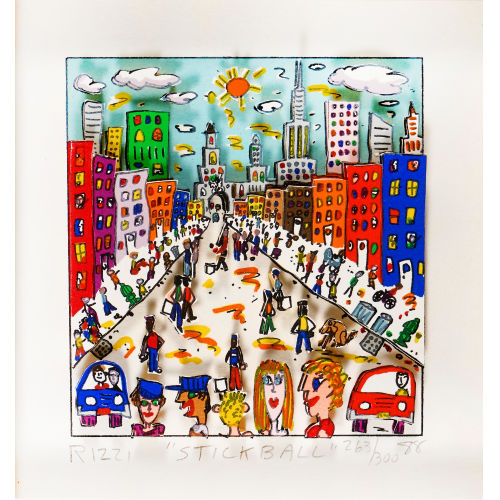 JAMES RIZZI : 'Stickball' (DOBIASCHOFSKY AUKTIONEN AG)