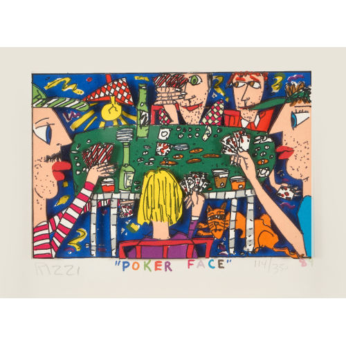 JAMES RIZZI : 'Poker Face' (DOBIASCHOFSKY AUKTIONEN AG)