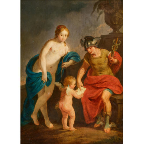 ANTONIO) CORREGGIO (EIGTL. ALLEGRI : Venus mit Merkur und Amor (Die Schule der Liebe) (DOBIASCHOFSKY AUKTIONEN AG)