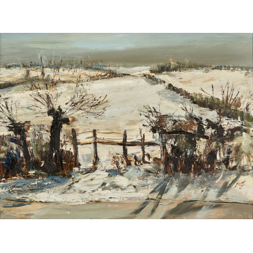 GEORGES LAPORTE : L'hiver (DOBIASCHOFSKY AUKTIONEN AG)