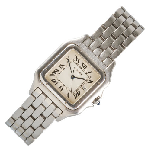CARTIER : Herrenarmbanduhr 'Panth�re de Cartier' (DOBIASCHOFSKY AUKTIONEN AG)