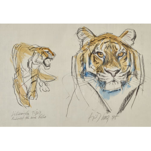 FRITZ HUG : 'Sibirischer Tiger' (DOBIASCHOFSKY AUKTIONEN AG)