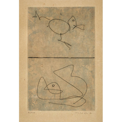 MAX ERNST : 'Ohne Titel' (DOBIASCHOFSKY AUKTIONEN AG)