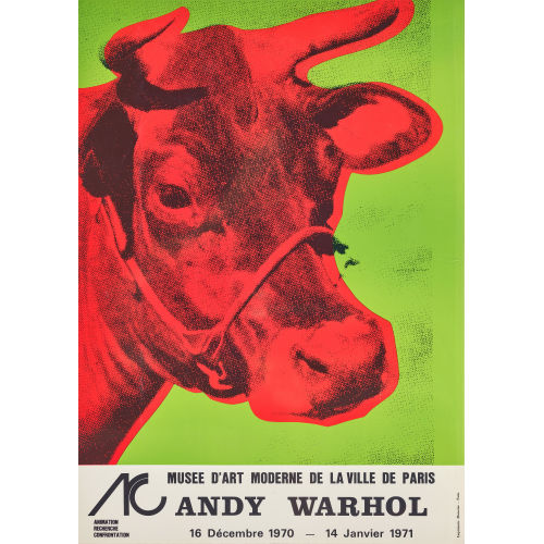 ANDY WARHOL : 'Mus�e d'art moderne de la ville de Paris' (DOBIASCHOFSKY AUKTIONEN AG)