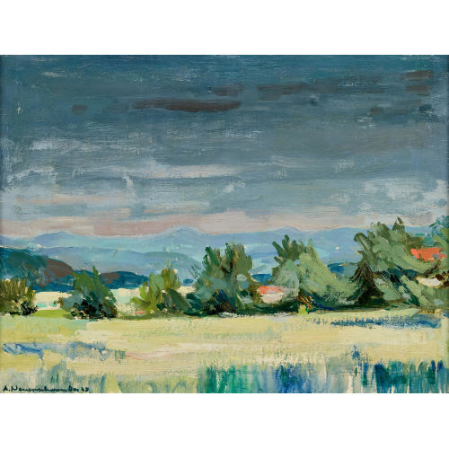ALBERT NEUENSCHWANDER : 'Gewitterstimmung' (DOBIASCHOFSKY AUKTIONEN AG)