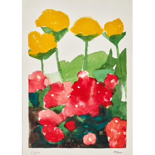 FERDINAND GEHR : Blumen (DOBIASCHOFSKY AUKTIONEN AG)