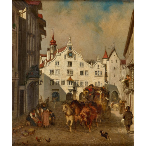 SEBASTIAN BUFF : 'Rathaus' (DOBIASCHOFSKY AUKTIONEN AG)