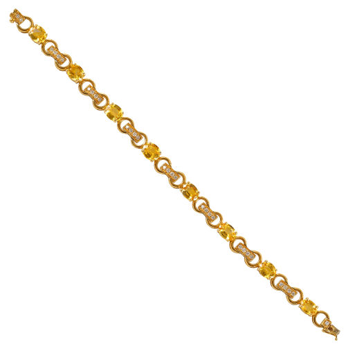 SAPHIR-BRILLANT-BRACELET : Italien (DOBIASCHOFSKY AUKTIONEN AG)
