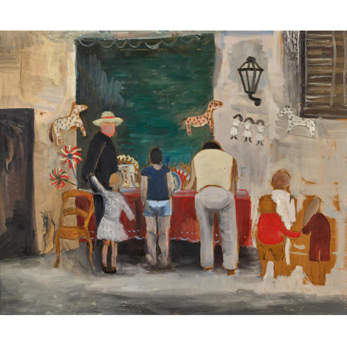 ERICH) RICCO (EIGTL. WASSMER : 'Markt' (DOBIASCHOFSKY AUKTIONEN AG)