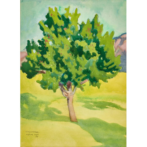 CHARLES-CLOS OLSOMMER : L'arbre (DOBIASCHOFSKY AUKTIONEN AG)