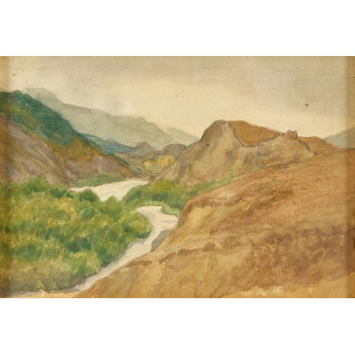 CHARLES-CLOS OLSOMMER : 'Rh�ne pr�s Sierre' (DOBIASCHOFSKY AUKTIONEN AG)