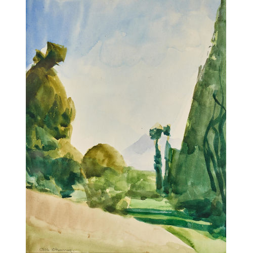 ALBERT CHAVAZ : Paysage (DOBIASCHOFSKY AUKTIONEN AG)