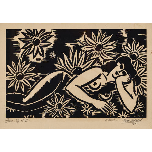 FRANS MASEREEL : 'Fleurs' (DOBIASCHOFSKY AUKTIONEN AG)