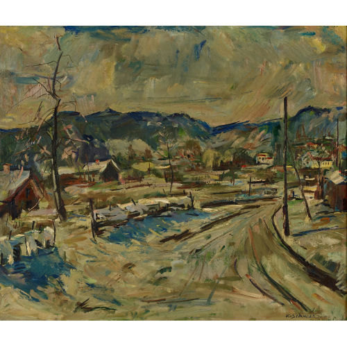 KARL SCHW�RZLER : Winterlandschaft (DOBIASCHOFSKY AUKTIONEN AG)