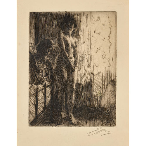 ANDERS LEONARD ZORN : 'Dark Corner' (DOBIASCHOFSKY AUKTIONEN AG)