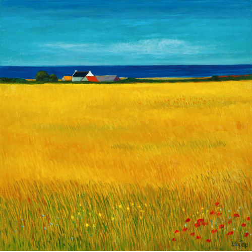 KATHY (EIGTL. THYS-BILL THYS : Bretonische Landschaft (DOBIASCHOFSKY AUKTIONEN AG)