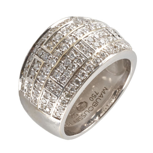 BRILLANT-RING : Mauboussin, Paris (DOBIASCHOFSKY AUKTIONEN AG)