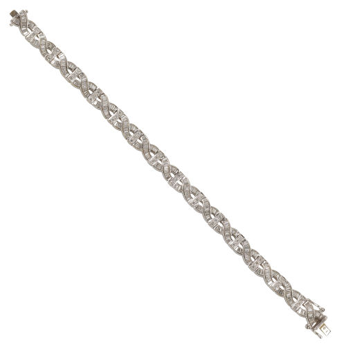 DIAMANT-BRACELET : (DOBIASCHOFSKY AUKTIONEN AG)