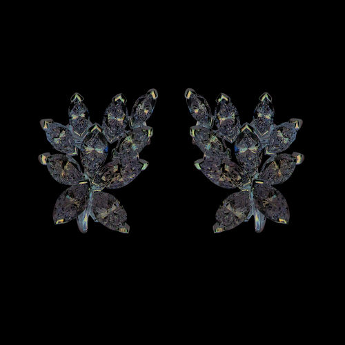 DIAMANT-OHRRINGE : G�belin, Luzern (DOBIASCHOFSKY AUKTIONEN AG)