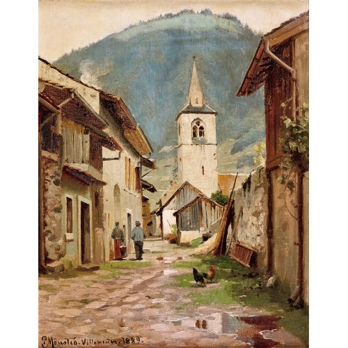 PEDER M�NSTED : 'Villeneuve' (DOBIASCHOFSKY AUKTIONEN AG)