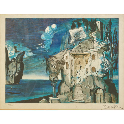 SALVADOR DAL� : 'Der wilde Tristan' (DOBIASCHOFSKY AUKTIONEN AG)