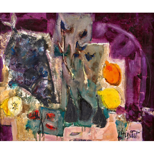 JAMES COIGNARD : Nature morte au poisson (DOBIASCHOFSKY AUKTIONEN AG)