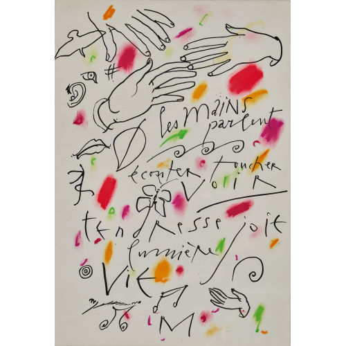 RUDOLF MUMPRECHT : 'Les mains parlent' (DOBIASCHOFSKY AUKTIONEN AG)
