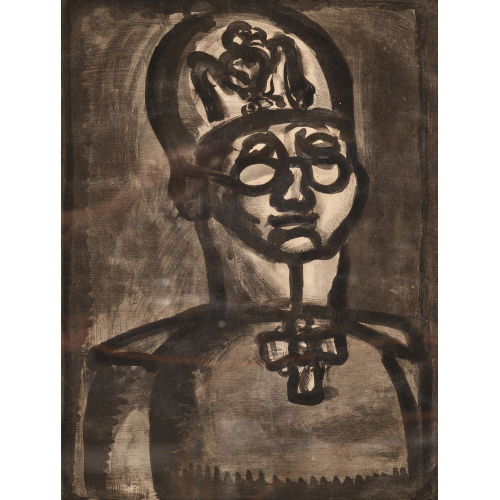 GEORGES ROUAULT : 'Loin du sourire de Reims' (DOBIASCHOFSKY AUKTIONEN AG)