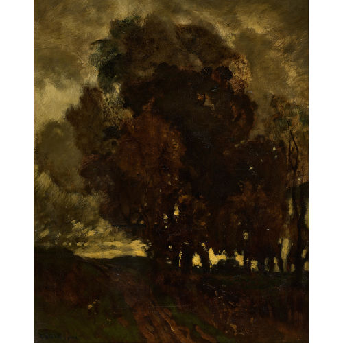 ADOLF (EIGTL. JOHANN ADOLF) ST�BLI : Landschaft bei Gewitterstimmung (DOBIASCHOFSKY AUKTIONEN AG)