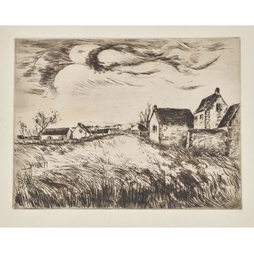 MAURICE DE VLAMINCK : 'La Plaine de Boissy-les-Perches' (DOBIASCHOFSKY AUKTIONEN AG)