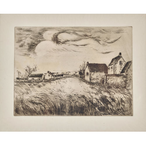 MAURICE DE VLAMINCK : 'La Plaine de Boissy-les-Perches' (DOBIASCHOFSKY AUKTIONEN AG)