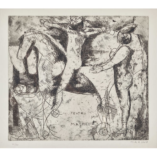 MARINO MARINI : 'Il teatro delle maschere' (DOBIASCHOFSKY AUKTIONEN AG)