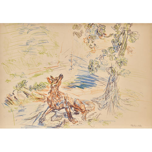 OSKAR KOKOSCHKA : 'Windhund' (DOBIASCHOFSKY AUKTIONEN AG)