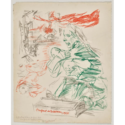 OSKAR KOKOSCHKA : 'L'enfant de Bethl�em' (DOBIASCHOFSKY AUKTIONEN AG)