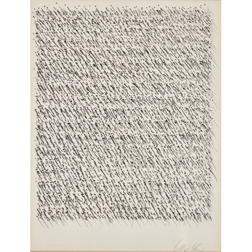 G�NTHER UECKER : Ohne Titel (DOBIASCHOFSKY AUKTIONEN AG)