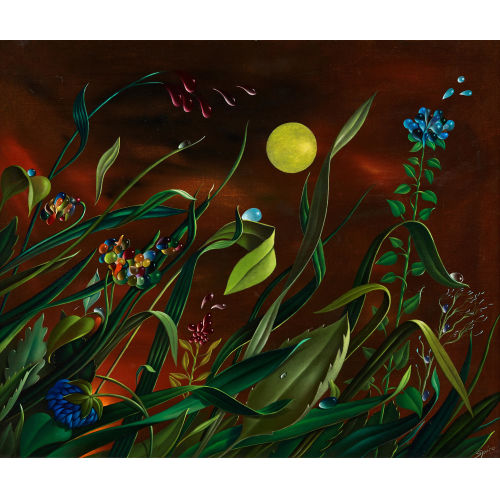 GEORGES SPIRO : 'Blumen im Mondschein' (DOBIASCHOFSKY AUKTIONEN AG)