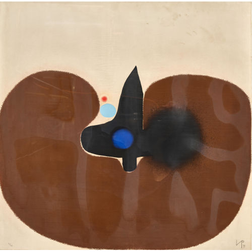 VICTOR PASMORE : 'Brown image' (DOBIASCHOFSKY AUKTIONEN AG)