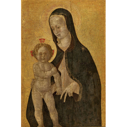 15. JH. FLORENZ : Madonna mit Jesuskind (DOBIASCHOFSKY AUKTIONEN AG)