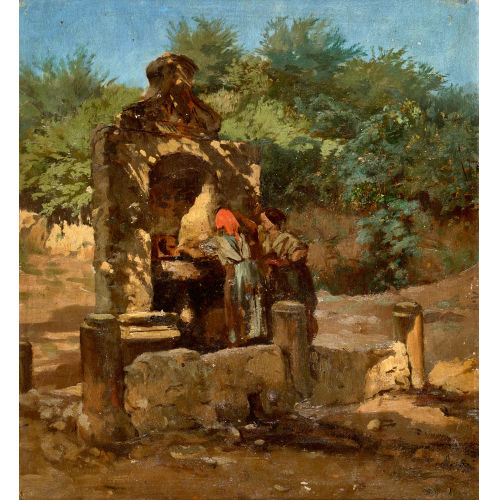 FRAN�OIS BOCION : 'Fontaine italienne' (DOBIASCHOFSKY AUKTIONEN AG)