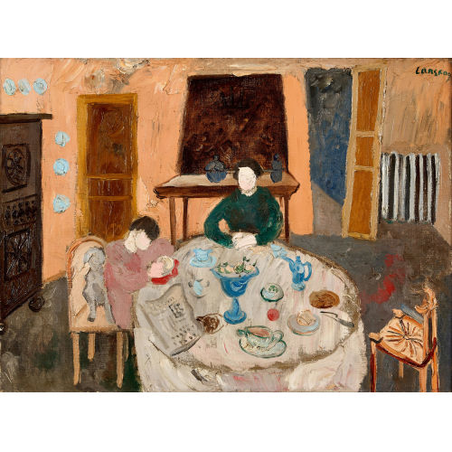 ANDR� LANSKOY : 'Sc�ne d'int�rieur' (DOBIASCHOFSKY AUKTIONEN AG)