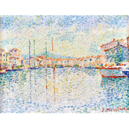 SERGE MENDJISKY : Le port (DOBIASCHOFSKY AUKTIONEN AG)